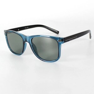 Omega Light Blue Black Square Sunglasses, Polarized Lenses, Stylish And Fashion Sunglasses, Sunglasses Goggles, Cool Women and Men Eyewear