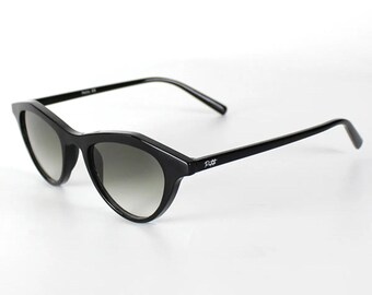 Hailey Black Cateye Unisex Sunglasses, Polarized Lenses, Fashion Sunglasses, Sunglasses Goggles, Cool Women Accessories, UV400 Eyewear