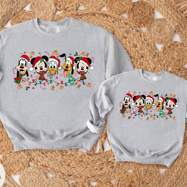 Mickey and Friends Christmas Family Sweatshirt Set