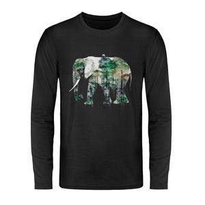 Elefant in der Wildnis | Unisex Long Sleeve T-Shirt