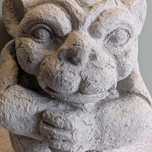 NEW** Handcrafted Concrete Watchful Gargoyle Figurine/Statue