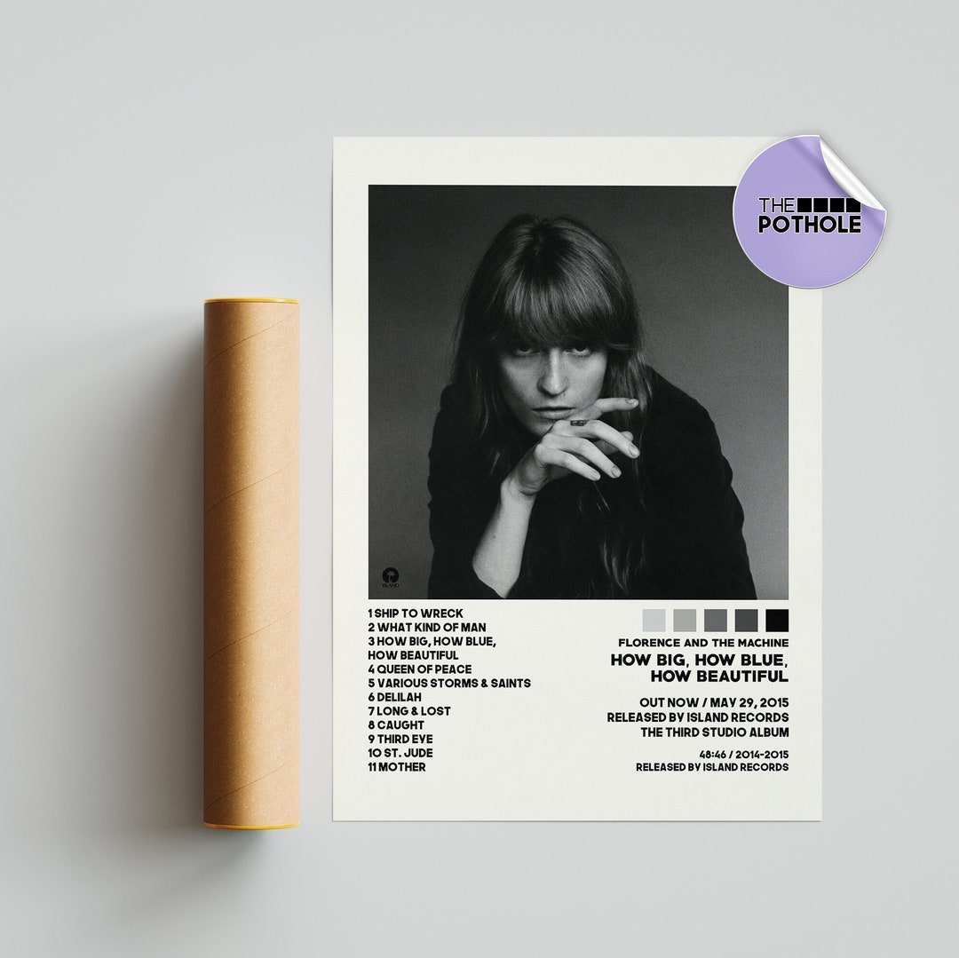 Florence the Machine Posters / How Big, How Blue, How Beautiful Poster, Ceremonials, Album Cover