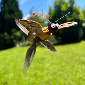 Mobile butterfly, mobile, mobiles, mobile outdoor, mobile garden, garden mobile, outdoor mobile, wind chime, hanging wind chime