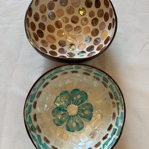 Coconut shell mother of pearl, coconut shell, coconut shell, coconut bowl, bowl, coco bowl, bowl, coconut shell pattern, cereal bowl