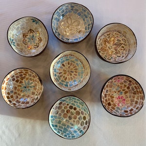 Coconut shell mother of pearl, coconut shell, coconut shell, coconut bowl, bowl, coco bowl, bowl, coconut shell pattern, cereal bowl