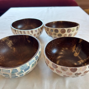 Coconut shell mother of pearl, coconut shell, coconut shell, coconut bowl, bowl, coco bowl, bowl, coconut shell, bowl, cereal bowl