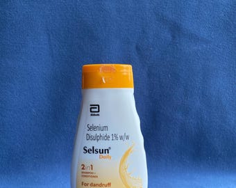 Anti Dandruff Selsun Shampoo  120ml Daily For Dry Scalp UK Seller New Packaging