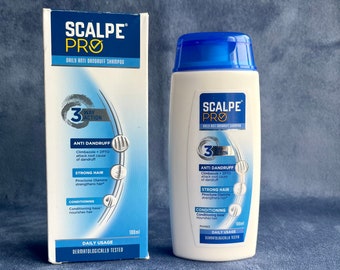 SCALPE Pro Anti DANDRUFF Shampoo with Climbazole + zpto  100 ml UK seller