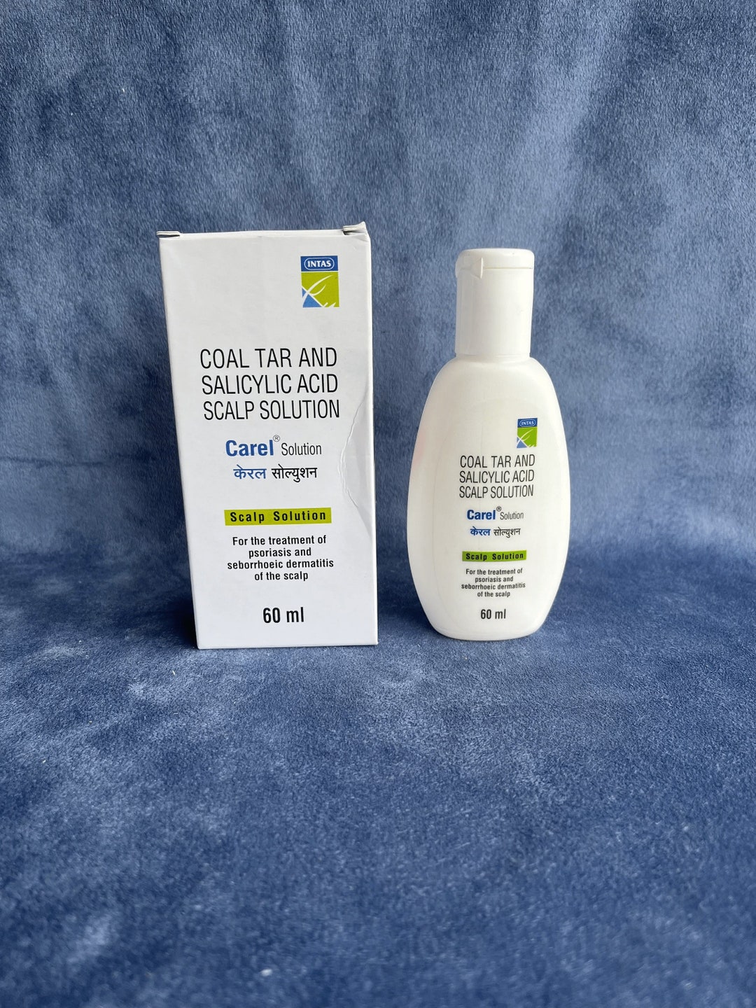 CAREL Anti Dandruff Shampoo With Coal Tar and Salicylic Acid 60 Ml 2 Bottles Etsy