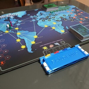 Pandemic Board Game Accessory Tray with Lid image 5