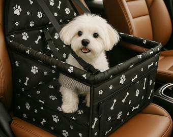 PHILOSOPHY 251G130107351224 関税送料込 Monogrammed Navy Canvas Pet Carrier, Dog Carrier, Cat