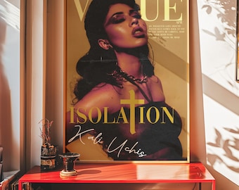 Kali Uchis 'Isolation' Album Art Print – Retro Y2K Indie Decor