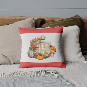 Calabazas y girasoles en punto de cruz (PDF) / Patrón de Acción de Gracias de otoño / Bordado fácil de otoño / Decoración del hogar DIY / Regalo para artesanos