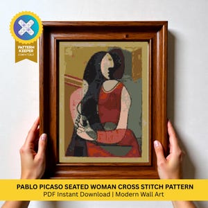 Picasso seated woman - Etsy 日本