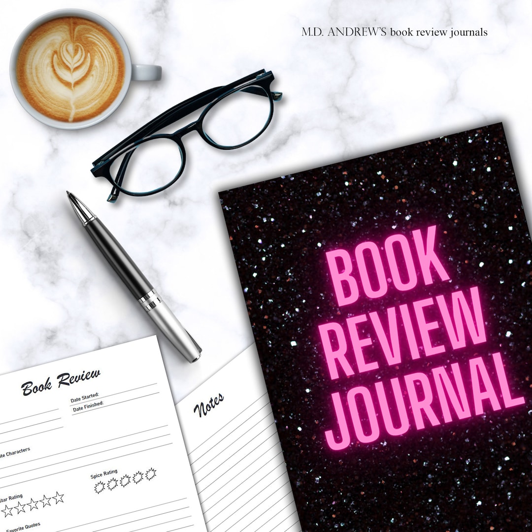 Book Review Journal - Etsy
