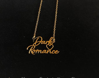 Dark Romance BOOK necklace