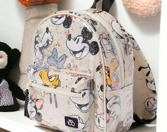 Kids Cartoon Backpack | Personalised Backpack | Mickey Mouse Backpack | Disney | Preschool Backpack | School Backpack | Custom Kids Backpack