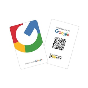 2-Pack NFC (Tap) Google Review Cards