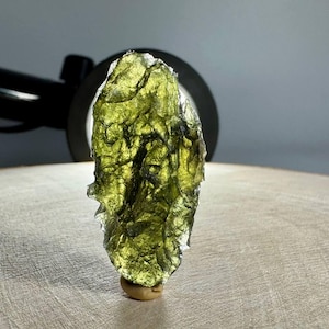 MOLDAVITE / Raw Moldavite / Moldavite Crystal / AUTHENTIC Moldavite / Moldavite Stone /Museum Quality / Moldavite / Vrabce Moldavite