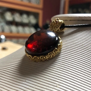 Natural amber pendant and 925  Silver,925 Silver Cognac Amber Pendant,Butterscotch Genuine Amber Pendant,Birthstone Healing Amber Pendant