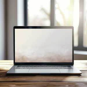 Neutral Texture Beige Aesthetic Desktop Wallpaper 4K PC Macbook Laptop Windows Minimalist Desktop Background Digital Instant Download