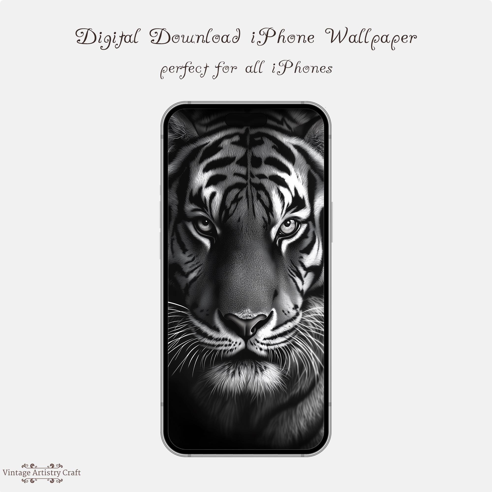 Tigre, azul, Fondo de pantalla de teléfono HD | Peakpx, image size:2000x2000