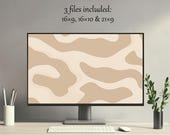 Abstract Boho Desktop Wallpaper 4K (Digital Download)
