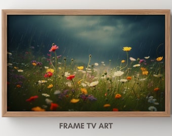 Moody TV Art, Vintage Dark Frame Tv Art, Dark Academia TV Art, Frame TV Art, Moody Spring Art, Dark Frame Tv Art, Instant Digital Download