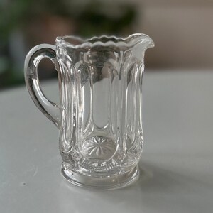 EAPG Creamer made in 1904 Mirror Plate/Gallaway Victorian Era Table