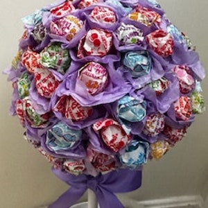 Rainbow Dum Dum, Lollipop Bouquet, Candy Topiary image 3