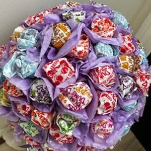 Rainbow Dum Dum, Lollipop Bouquet, Candy Topiary image 4