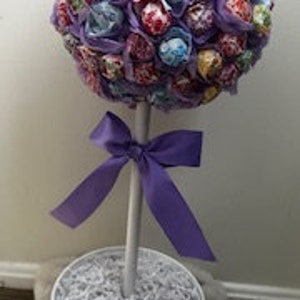Rainbow Dum Dum, Lollipop Bouquet, Candy Topiary image 1