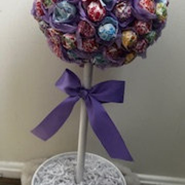 Rainbow Dum Dum, Lollipop Bouquet, Candy Topiary