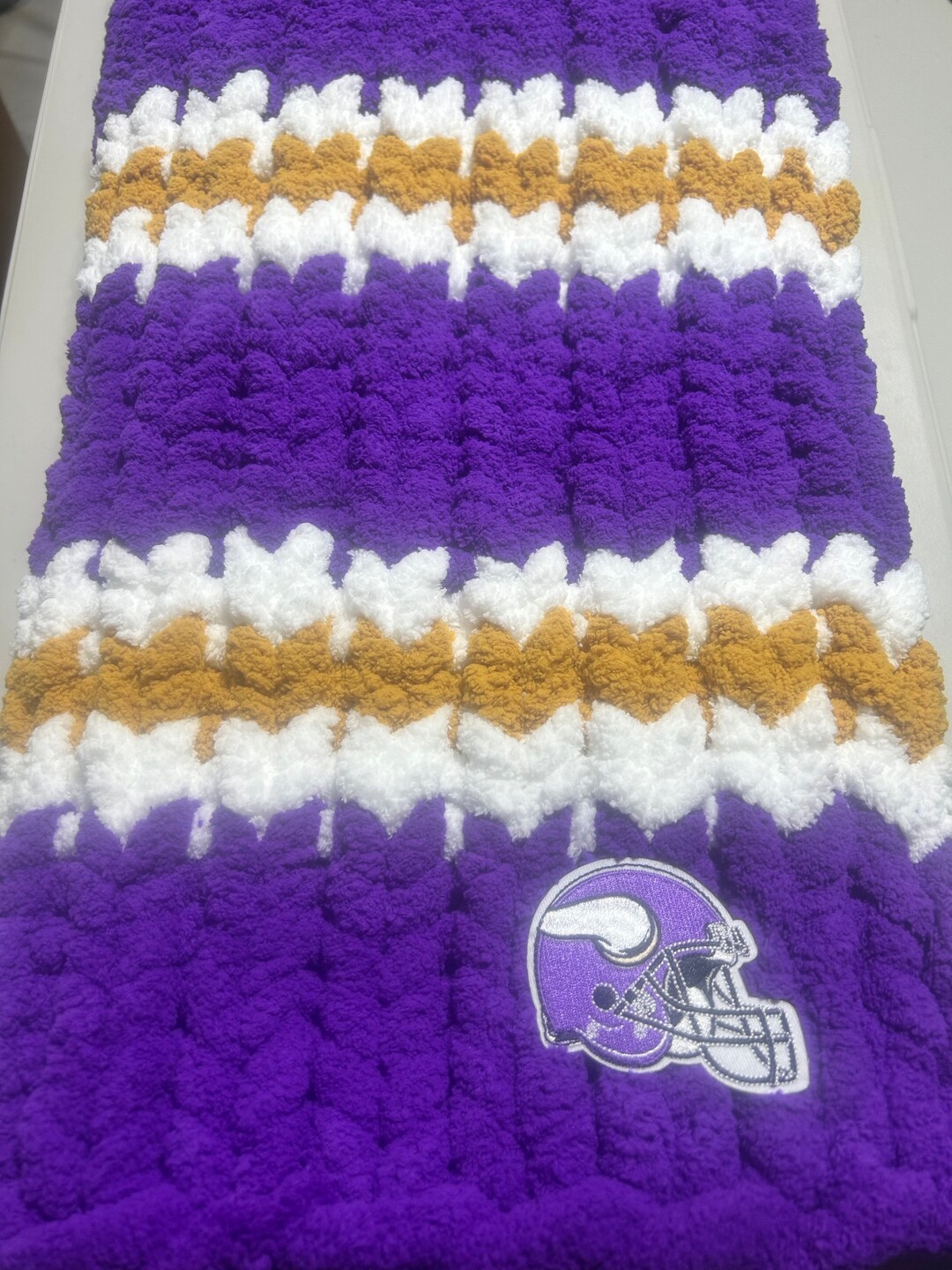 Minnesota Vikings NFL Team Logo Oversized Blanket 66x95