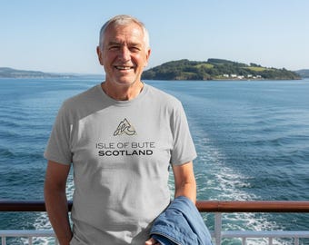 ISLE OF BUTE Scotland - Unisex Crewneck T-shirt, Gildan® 5000 (from S to 5XL)