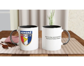 Honoré Police Department - Coffee Cup - 11oz Ceramic Mug