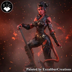 Baldur's Gate - Karlach | 12k 3D Print Resolution | Resin Figure