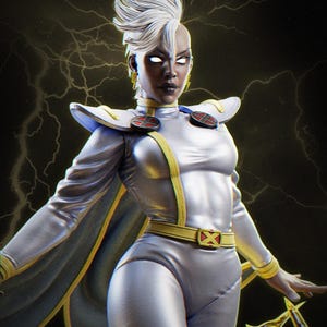 X-Men - Storm Statue | 12k 3D Print Resolution | Resin Figure