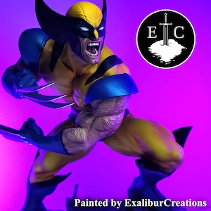 X-Men - Wolverine Statue | 12k 3D Print Resolution | Resin Figure