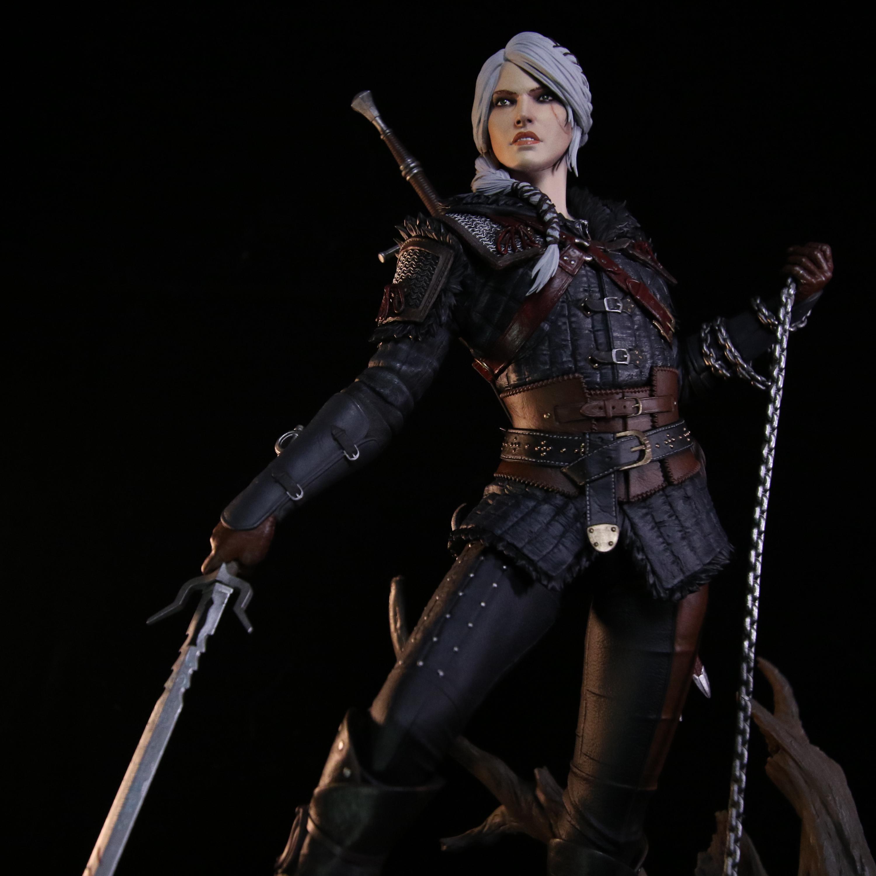 The Witcher 4 - Ciri Statue | 12k 3D Print Resolution | Resin