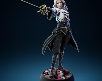 Expedition 33 - Real Maelle Statue | 12k 3D Print Resolution | Resin Figure