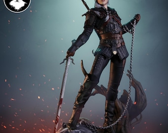 The Witcher 4 - Ciri Statue | 12k 3D Print Resolution | Resin Figure