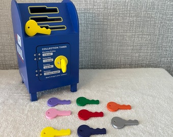 Replacement Key for Melissa and Doug Stamp and Sort Mailbox