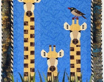 Adorabile modello di trapunta a forma di giraffa in due misure