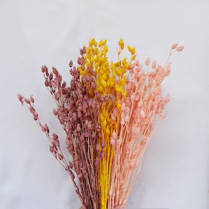 Dried flower decoration, Bohemian dried flowers, wedding home floral arrangement, DIY dried flowers