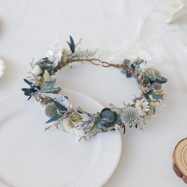 Thistle+Eucalyptus Daisy Haircomb Bridal Hair Accessories