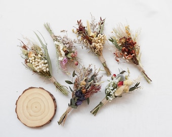 Mini dried flower bouquets, Christmas gifts, Bohemian wedding bouquets, email gifts, vase bouquets, invitation cards, bridal showers