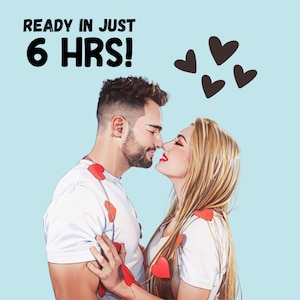 Retrato sem rosto personalizado, impressão de presente personalizada, retrato digital sem rosto personalizado, ilustração digital sem rosto de casal, presente de dia dos namorados