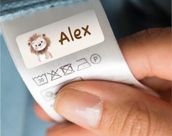 Name stickers for clothes and objects, personalized and waterproof stickers with names for children, school, etc.