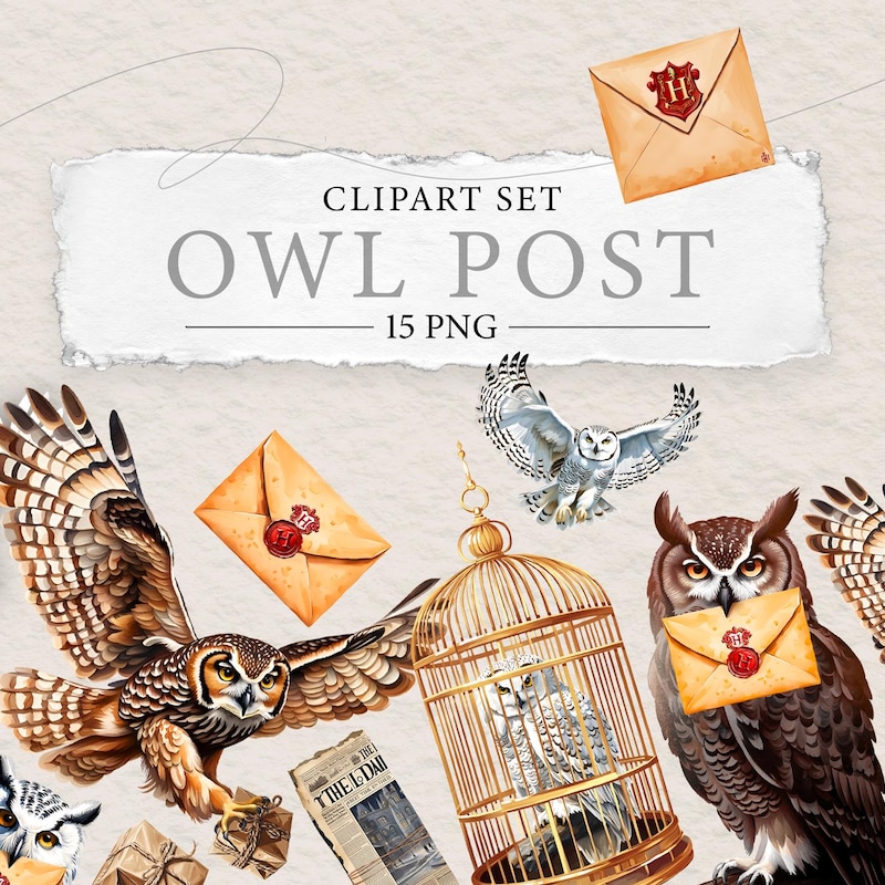 Owl Post Labels Owl Post - Etsy